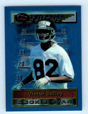 1994 Finest #196 Victor Bailey Philadelphia Eagles Rookie Card