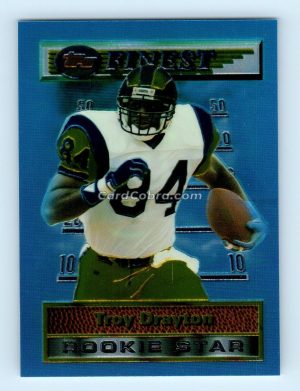 1994 Finest #20 Troy Drayton Los Angeles Rams Rookie Card