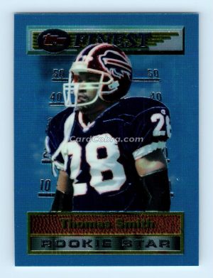 1994 Finest #201 Thomas Smith Buffalo Bills Rookie Card