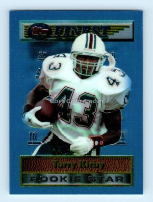 1994 Finest #217 Terry Kirby Miami Dolphins Rookie Card