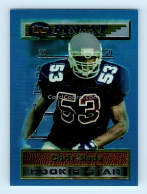 1994 Finest #24 Chris Slade New England Patriots Rookie Card