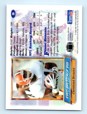 1994 Finest #36 Eric Metcalf Cleveland Browns