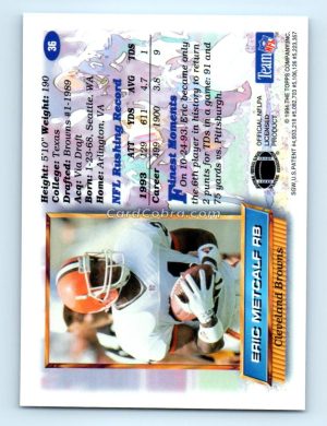 1994 Finest #36 Eric Metcalf Cleveland Browns