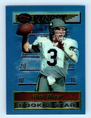 1994 Finest #41 Rick Mirer Seattle Seahawks Rookie Card