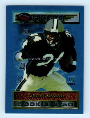 1994 Finest #47 Derek Brown New Orleans Saints Rookie Card