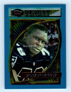 1994 Finest #55 Bruce Armstrong New England Patriots