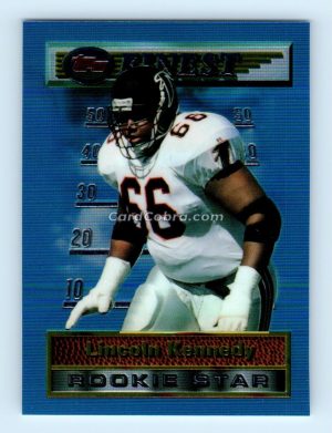 1994 Finest #56 Lincoln Kennedy Atlanta Falcons Rookie Card