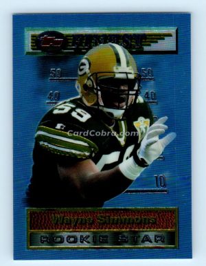 1994 Finest #7 Wayne Simmons Green Bay Packers Rookie Card