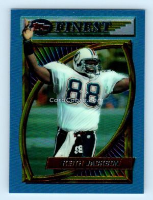 1994 Finest #73 Keith Jackson Miami Dolphins