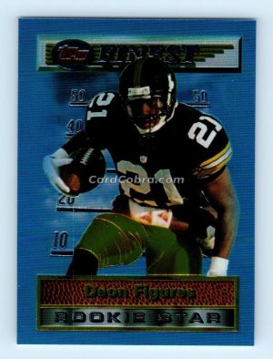 1994 Finest #78 Deon Figures Pittsburgh Steelers Rookie Card