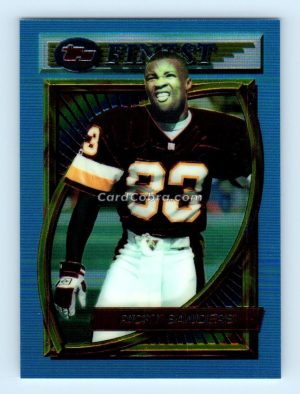 1994 Finest #82 Ricky Sanders Washington Redskins