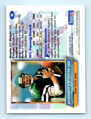 1994 Finest #99 Boomer Esiason New York Jets