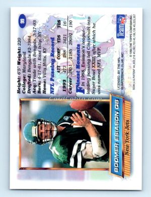 1994 Finest #99 Boomer Esiason New York Jets