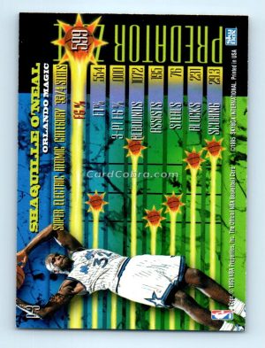 1994 Hoops #599 Shaquille O'Neal Orlando Magic