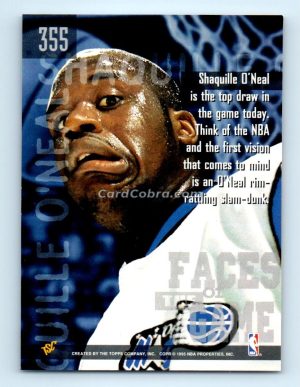 1994 Stadium Club 1st Day Issue #355 Shaquille O'Neal Orlando Magic