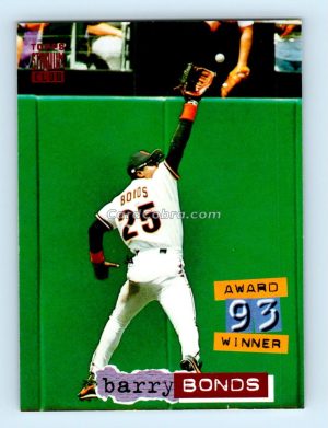 1994 Stadium Club #238 Barry Bonds San Francisco Giants