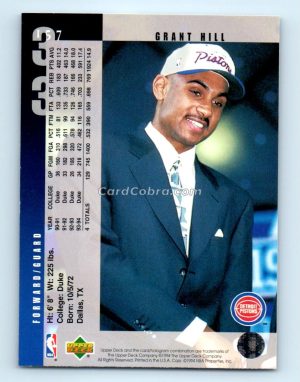 1994 Upper Deck #157 Grant Hill Detroit Pistons Rookie Card