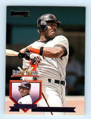 1995 National Packtime #7 Barry Bonds San Francisco Giants