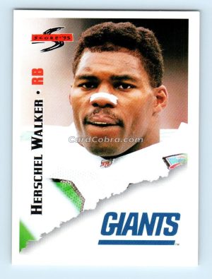 1995 Score #196 Herschel Walker New York Giants