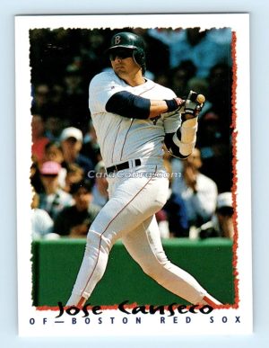 1995 Topps #72T Jose Canseco Texas Rangers