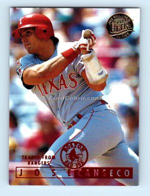 1995 Ultra Gold Medallion #260 Jose Canseco Boston Red Sox