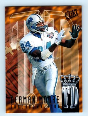 1995 Ultra Touchdown Kings #4 Herman Moore Detroit Lions