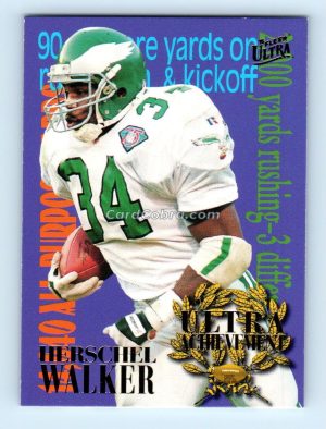 1995 Ultra Ultra Achievement #8 Herschel Walker Philadelphia Eagles