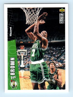 1996 Collectors Choice #206 Dee Brown Boston Celtics