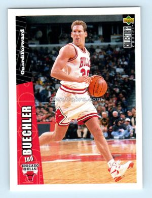 1996 Collectors Choice #219 Jud Buechler Chicago Bulls