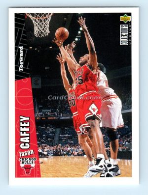 1996 Collectors Choice #220 Jason Caffey Chicago Bulls