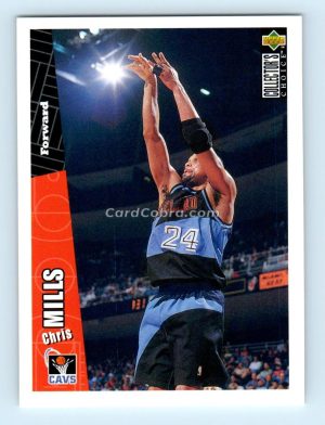 1996 Collectors Choice #225 Chris Mills Cleveland Cavaliers