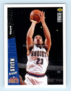 1996 Collectors Choice #238 Bryant Stith Denver Nuggets