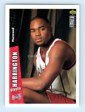 1996 Collectors Choice #250 Othella Harrington Houston Rockets Rookie Card