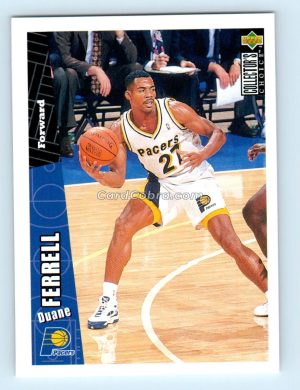 1996 Collectors Choice #256 Duane Ferrell Indiana Pacers