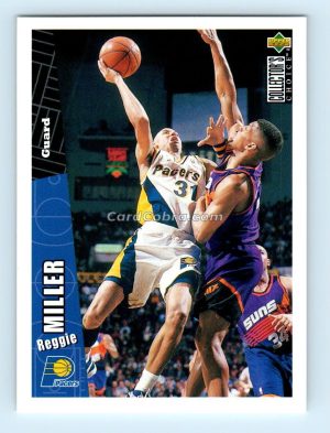 1996 Collectors Choice #257 Reggie Miller Indiana Pacers