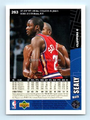 1996 Collectors Choice #263 Malik Sealy Los Angeles Clippers