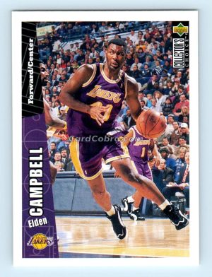 1996 Collectors Choice #268 Elden Campbell Los Angeles Lakers