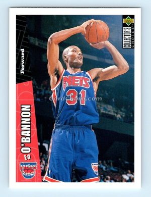 1996 Collectors Choice #286 Ed OBannon New Jersey Nets