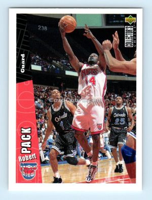 1996 Collectors Choice #287 Robert Pack New Jersey Nets