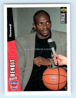 1996 Collectors Choice #289 David Benoit New Jersey Nets