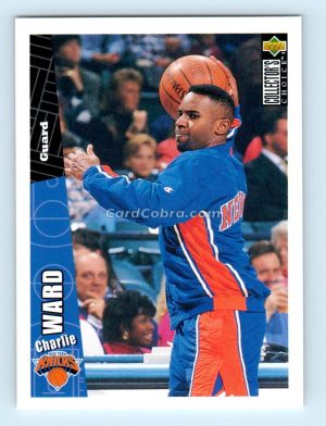 1996 Collectors Choice #296 Charlie Ward New York Knicks