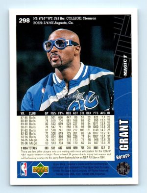 1996 Collectors Choice #298 Horace Grant Orlando Magic