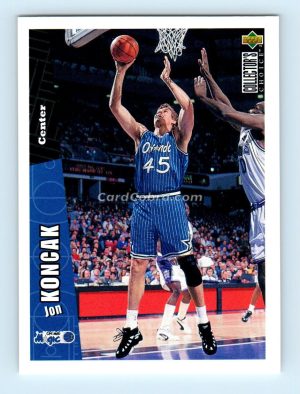 1996 Collectors Choice #299 Jon Koncak Orlando Magic