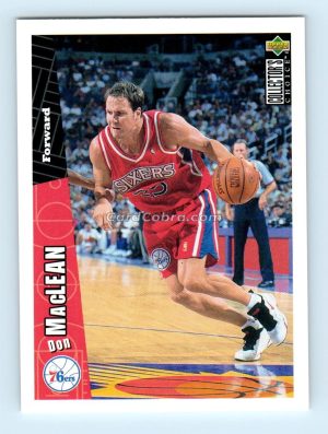 1996 Collectors Choice #302 Don MacLean Philadelphia 76ers