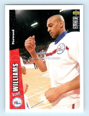 1996 Collectors Choice #303 Scott Williams Philadelphia 76ers