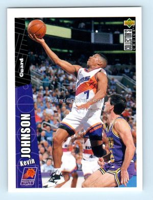 1996 Collectors Choice #307 Kevin Johnson Phoenix Suns