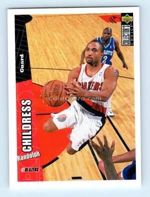 1996 Collectors Choice #313 Randolph Childress Portland Trail Blazers