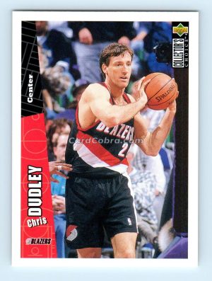 1996 Collectors Choice #314 Chris Dudley Portland Trail Blazers