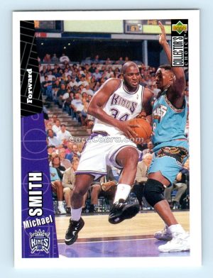 1996 Collectors Choice #324 Michael Smith Sacramento Kings