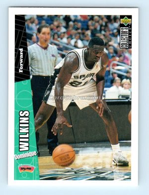 1996 Collectors Choice #325 Dominique Wilkins San Antonio Spurs